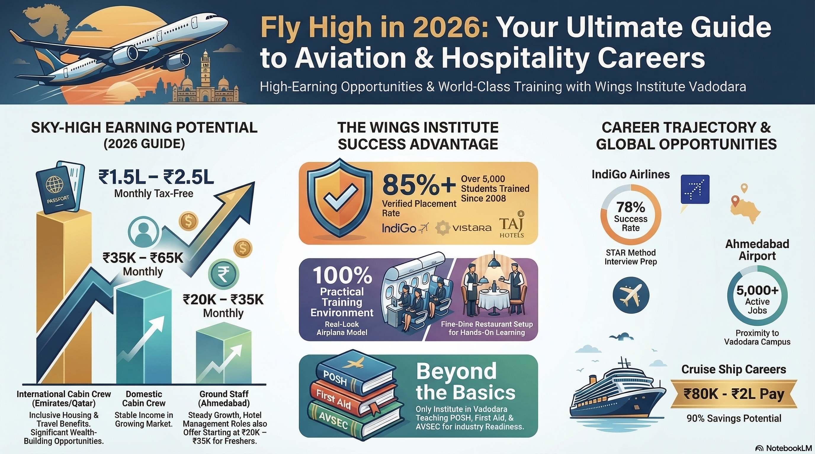 Ground Staff Jobs in Ahmedabad Airport 2026: Complete Recruitment & Salary Guide - Wings Institute Ground Staff guide